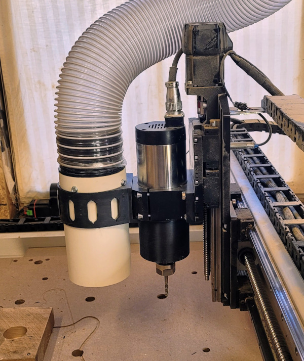 Step 4: Connecting hose to adapter